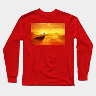 lonely deer Long Sleeve T-Shirt